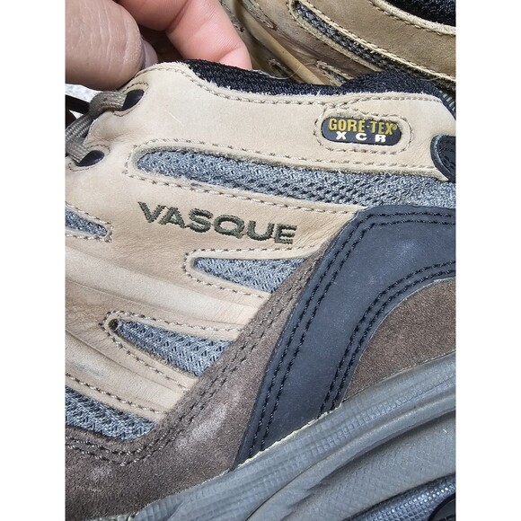 Vasque Shoes Mens 11 M Stealth Trail Hiking Sneakers Multicolor Leather Lace Up - Picture 5 of 13